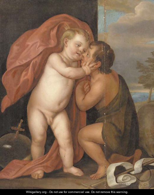 Christ Child and The Infant Saint John the Baptist - Sir Anthony Van Dyck