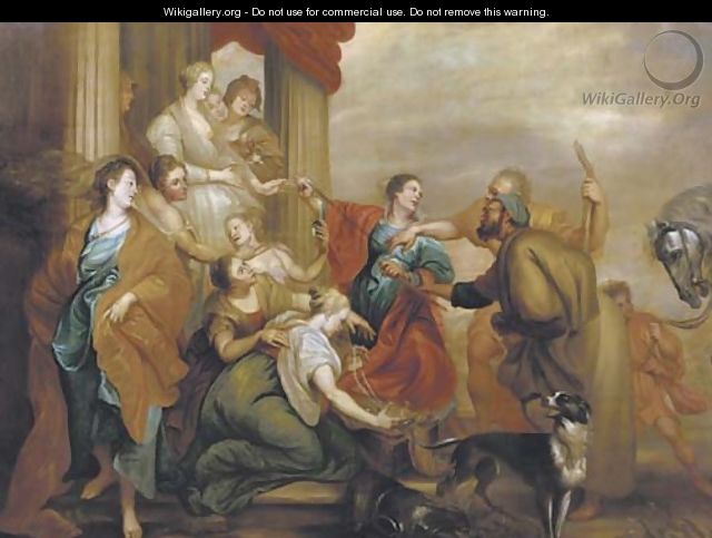 Achilles and the Daughters of Lycomedes - Sir Anthony Van Dyck