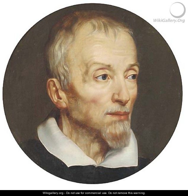 Portrait of Guido Reni - Simone Cantarini (Pesarese)
