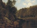 A tranquil stretch of the river - (after) Frederick Richard Lee