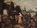 The Temptation of Saint Anthony - (after) Frans II Francken