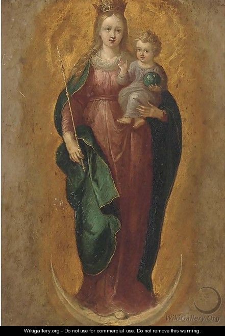 The Immaculate Conception - (after) Frans II Francken