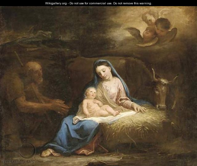 The Nativity - (after) Francesco Zuccarelli