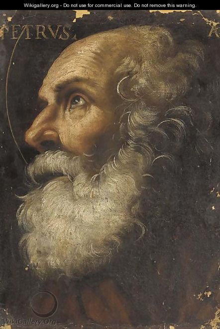 Saint Peter - Giacomo Cavedone