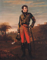 Portrait of a French Hussar of the Napoleonic era - Georges Rouget