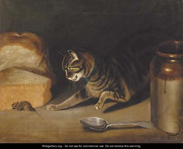 A game of cat and mouse - (after) George, Of Chichester Smith