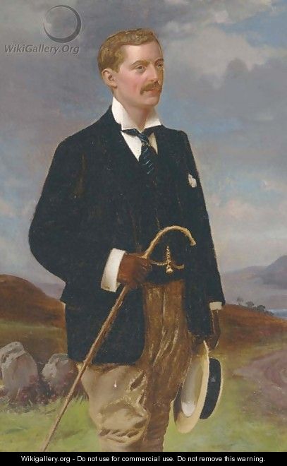 Portrait of a gentleman - (after) George Phoenix