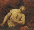 The Death of Cato - (after) Giovanni Battista Langetti