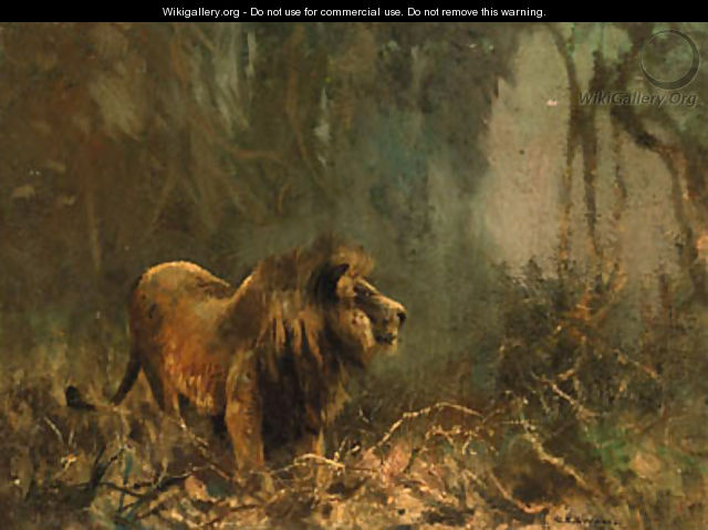 Lion - (after) Cuthbert Edmund Swan
