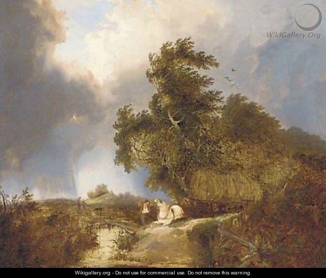 The approaching storm - (after) Edward Charles Williams