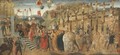 The Martyrdom of Saint Achatius and the Ten Thousand Martyrs - (after) Davide Ghirlandaio