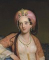 Roxane in Jean-Baptiste Racine's Bajazet - (after) Eugene Francois Marie Joseph Deveria