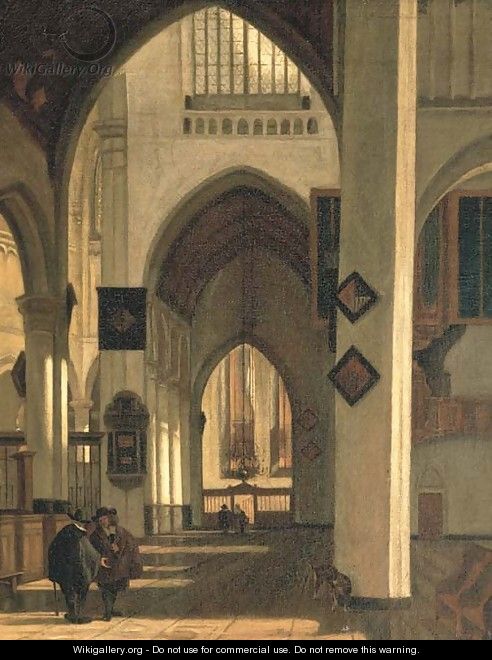 A church interior - (after) Emanuel De Witte