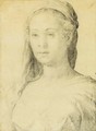 Portrait of a woman - (after) Francesco De' Rossi (see Salviati, Cecchino Del)