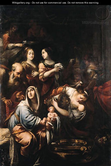 The Birth of the Virgin - (after) Antonio Busca