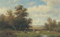 A pastoral landscape - (after) Anthonie Jacobus Van Wyngaerts