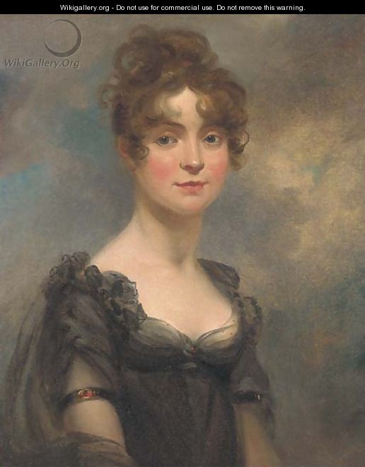 Portrait of Harriet Leonard Bull - (after) Arthur William Devis
