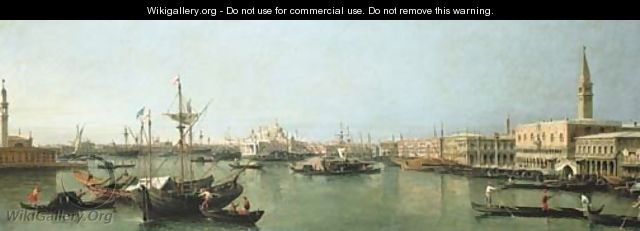 The Bacino di San Marco, Venice - (after) Bernardo Bellotto (Canaletto)
