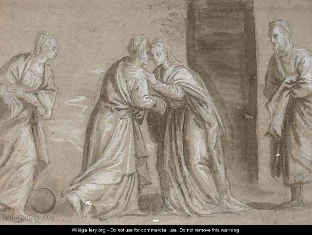 The Visitation - (after) Benedetto Caliari
