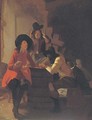 Soldiers in a tavern - (after) Constantin Verhout Or Voorhout