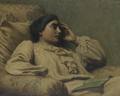 Portrait of the artist's wife - Arthur Wasse