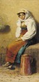 An Italian peasant girl - Arthur Wasse