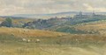 Distant view of Avallon - Arthur Reginald Smith