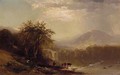 Cows Along the River Bank - Arthur Parton