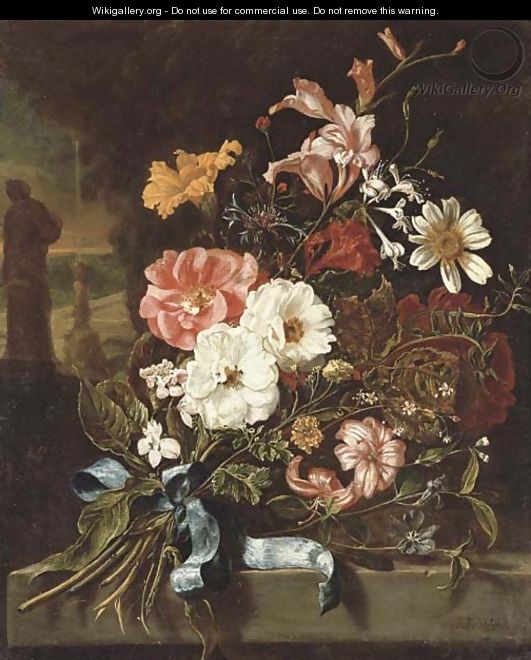 Carnations - (after) Jan Weenix
