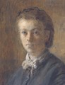 Portrait of a woman - (after) Adolphe-Felix Cals