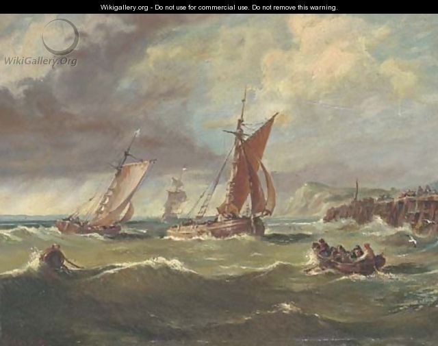 Congestion at the harbour mouth - Ary Pleysier