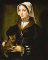 Portrait of a lady - (after) Ambrosius Benson