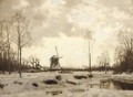 Homeward bound in winter - Arnold Marc Gorter