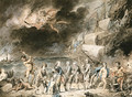 The French fleet coming to the rescue of America - Armand-Julien Pallire