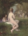 Diana bathing with the nymphs - Armand Laroche