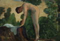 Nude in Forest - Arthur Bowen Davies