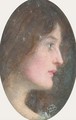 Portrait of Effie Ruskin, profile - Arthur Herbert Buckland