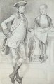 Study for a portrait of an elegant couple - Arthur Devis
