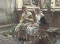 The two flower girls - Arthur Langhammer