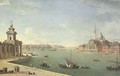 Venice the Bacino di San Marco looking east with the Punta della Dogana and San Giorgio Maggiore from the Zattere - Antonio Joli