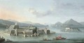 Lake Maggiore with the Isola Bella, and the Isola dei Pescatori beyond - Antonio Joli