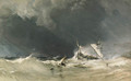 A shipwreck on the Yorkshire coast. - Anthony Vandyke Copley Fielding