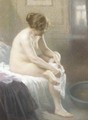 Une femme s'essuyant - Antony Troncet