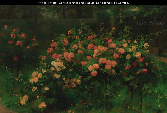The rose garden - Antoine Grivolas