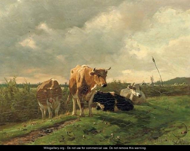 Cattle resting - Anton Mauve