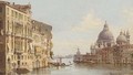 The Grand Canal before Santa Maria della Salute, Venice - Antonietta Brandeis