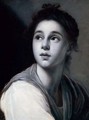 A young woman, en grisaille - Anton Raphael Mengs