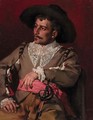 The pensive cavalier - Anton Muller