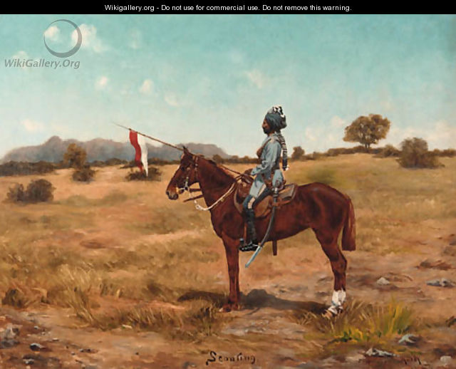 Scouting the 2nd Madras Lancers - Anglo-Indian School