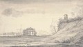 A sandy bank by the Zaagmolenpoort, Amsterdam - Anthonie Waterloo